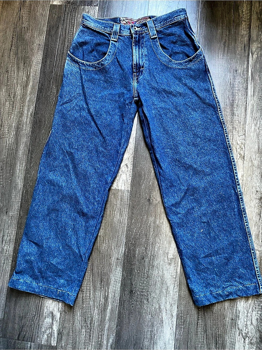 JNCO Take Mega Baggy Jeans Waist 31 Inseam 32 Blue